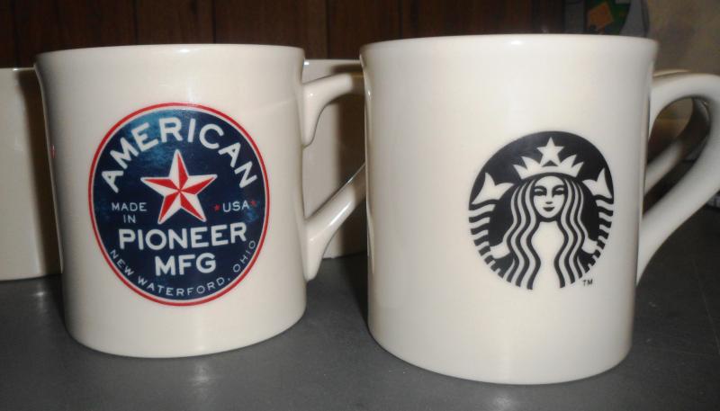 American Pioneer Manufacturing made a couple thousand specialty mugs for Starbucks' annual shareholders meeting