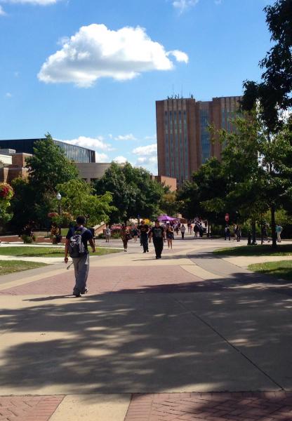Esplanade on the Kent State University campus Esplanade on the Kent State University Campus