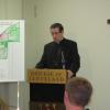Cleveland Catholic Diocese Bishop Richard Lennon holds a Sunday press conference to talk about the church closings and mergers.