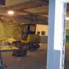 Demolition at the building where the new laundry is being built started in April - Szczepinski says the laundry will open in late July or early August