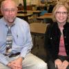 Rick Lee and Natalie Harr are studying life on the barren Antarctic Peninsula.  Lee's research could lead to new procedures for freezing human organs for transplant.