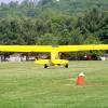 Joe Murray lands at Beach City Airport.
