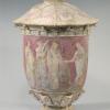 Funerary vase with wedding scene. 3rd-2nd BCE. Hellenistic, Sicilian, Centuripe. Terracotta, H. 15 1/2 in. (39.4 cm). Purchase, Joseph Pulitzer Bequest, 1953 (53.11.5).