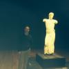 Michael Bennett with the Mozia Charioteer
