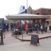 The Tiki Bar features live entertainment before the game. It opened just before the home opener at Canal Park.