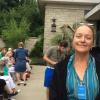 Ann McCulloh, curator of plant collections at Cleveland Botanical Garden, gave a brief talk about chili peppers since Chef Bebenroth used jalapeno in his chimmichurri sauce.