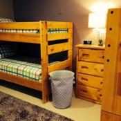 The new Hope & Healing has 41 units that each hold up to four people. The first floor -- seven units and a community room -- is slated to open by the end of the year. This is one of the new rooms, fully furnished and ready to go