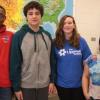 Lippman School students ( left to right ) Gabe Sharrock, John Lynch, Korrine Averill, and Rachel Simonton are among the several dozen kids who attempted the Tech Timeout Challenge. The challenge was to not use electronic devices for three days.  Most found it very difficult, but the few that succeeded say it was an eye-opening experience.