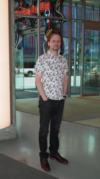 Steven Matijcio, Curator of the Cincinnati Contemporary Arts Center: Susan Byrnes, WYSO