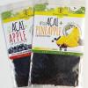 For the apple flavor lemon juice and pureed pear is added.